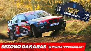 SEZONO DAKARAS ir brangiausia 🔆 EVER  Forest Rally Druskininkai 2024 [upl. by Ardyaf505]