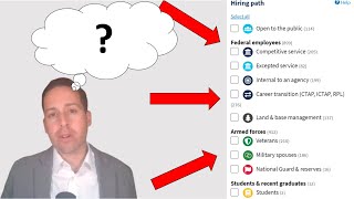 Hiring Paths for a Federal Government Job Explained [upl. by Jerrine]