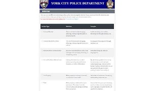 Police department launches new online crime reporting tool [upl. by Iruahs425]