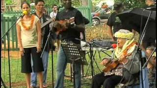 Kamaka Fernandez amp Aunty Genoa Keawe Performing Live Part 2 [upl. by Poucher78]