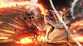 Sekiro Shadows die twice  Boss fight Isshin Ashina First try vs First defeat [upl. by Tem]