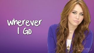 Hannah Montana  Wherever I Go ft Lily Lyrics HD [upl. by Anitsyrk632]