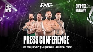 LIVE FNC20  Fabjan vs Ilic  PRESS KONFERENCIJA [upl. by Grethel]