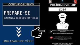 Apostila Policia Civil DF Profissional Educação Física 2024 [upl. by Adoh]