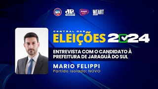 Eleições 2024 Jaraguá do Sul  Mario Felippi [upl. by Boor]