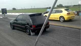 Seat Leon vs Peugeot 205 GTi [upl. by Panchito]