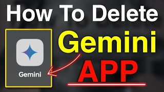 How to delete Gemini app  Gemini app ko kaise hataye  Gemini app [upl. by Yonatan609]