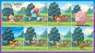 Pokémon Brilliant Diamond amp Shining Pearl All Daily Rare Pokemon in Trophy Garden [upl. by Etiragram516]