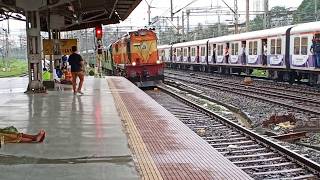 GARIBRATH Express Announcement At Thane Station  Uniformed 12201 LTTKCVL Garibrath Arrives Thane [upl. by Madid]