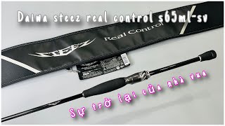 Daiwa steez real control s65mlsv  vua của cần cá bass  2024 [upl. by Awuhsoj552]