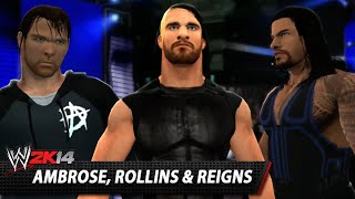 WWE 2K14 Community Showcase Ambrose Rollins amp Reigns Xbox 360 [upl. by Paule423]