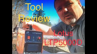 Lotus LTP5000D Plasma Cutter 3 year review and cutting 12quot metal [upl. by Eycats]