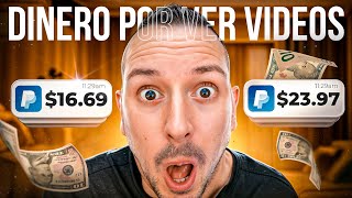 3 Apps que PAGAN Dinero REAL por VER VIDEOS 2024 [upl. by Tamas245]