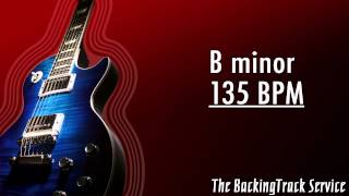 Jazz Rock Backing Track in B minor 135 BPM [upl. by Allekim]