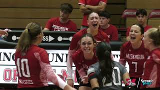 NCAA VOLLEYBALL  Muskingum vs Marietta  HYPE REEL [upl. by Sana746]