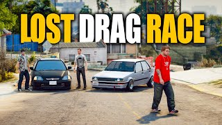 JIMMY LOST HIS CAR IN DRAG RACE  TOYOTA COROLLA 86 VS HONDA CIVIC  RS EP 03  GTA 5 PAKISTAN [upl. by Stephan]