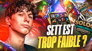 Létat de SETT est CATASTROPHIQUE   SoloQ CHALLENGE 3 [upl. by Mahla]