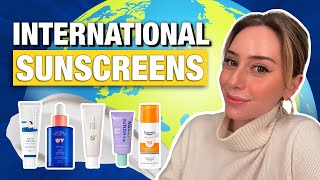 International Sunscreens KBeauty JBeauty Australia amp Europe  Dr Shereene Idriss [upl. by Salisbury]