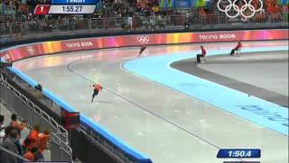 Speed Skating  Womens 1500M  Turin 2006 Winter Olympic Games [upl. by Elbag]