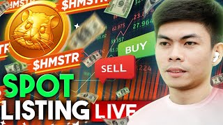 HAMSTER KOMBAT Airdrop LIVE Spot Listing [upl. by Possing655]