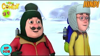 Motu Patlu In Antartica  Motu Patlu in Hindi  3D Animated cartoon series for kids [upl. by Safir933]