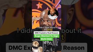 DMC Explains Real Reason Suge Knight Wanted To Sign RUN DMC [upl. by Terina]