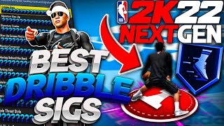 BEST DRIBBLE MOVES 2K22 NEXT GEN FASTEST DRIBBLE SIGS 2K22 NEXT GEN BEST DRIBBLE ANIMATIONS 2K22 [upl. by Anavlis]