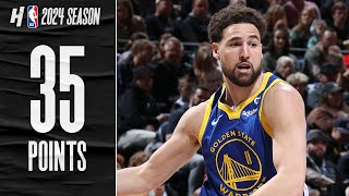 Klay Thompson with 35 Points OFF THE BENCH vs Jazz 🔥 [upl. by Sim324]