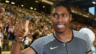 Caster Semenya Takes 400M Race with Furious Finish [upl. by Angeli]