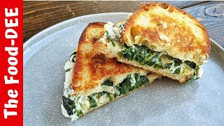 Spanakopita Grilled Cheese Sandwich [upl. by Guilbert]