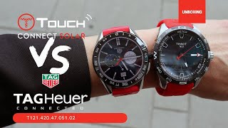 Tissot T Touch Connected Solar VS TAG HEUER CONNECTED [upl. by Shaylah]