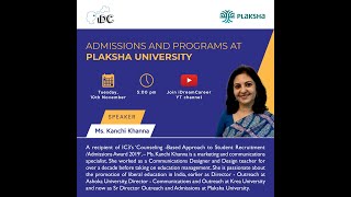 Admissions and Programs at Plaksha University [upl. by Notsirk]