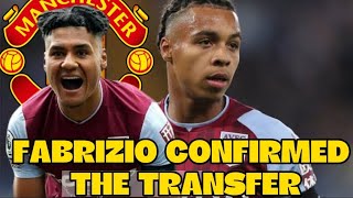 FABRIZIO CONFIRMS WATKINS TRANSFER  MANCHESTER UNITED NEWS TODAY [upl. by Aciretal166]