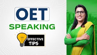 Effective tips in oet speaking [upl. by Remat]