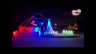 Get Ready For An Epic Christmas Light Show Ft The Weeknds Blinding Lights In 2024 [upl. by Ecirtel561]