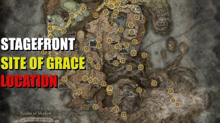 Stagefront Site of Grace Location Elden Ring [upl. by Lafleur]