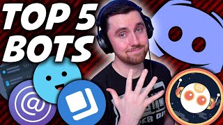 Top 5 DISCORD BOTS You NEED In Your Discord Server [upl. by Ruby]