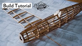 How To Build a Balsa Airplane Fuselage  Balsa Basics Series [upl. by Stochmal]