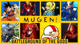 Tournament of the Gods  MUGEN CPU Tournament 3 [upl. by Adey618]