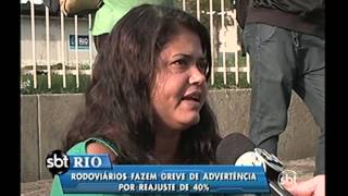 Greve dos rodoviários dá nó na cidade [upl. by Kinsler]