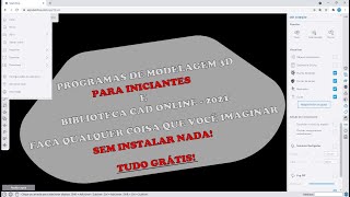 PROGRAMAS GRATUITOS DE MODELAGEM 3D [upl. by Pallaton]