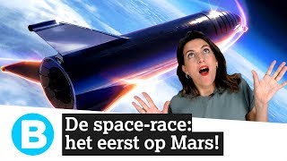 Wint Elon Musk de space race 🚀 [upl. by Dorena]