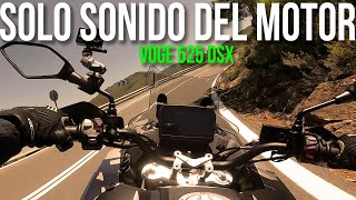 VOGE 525DSX 🏍 🎧 Solo sonido del motor RAW on board 📢🔊  CABALLERO MOTORISTA [upl. by Somerset]