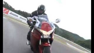 1er essai moto Honda VFR1200F Japon 2009 par MotoStation [upl. by Avery]