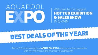 Aquapool EXPO  Hot Tub Exhibition and Sales Show  Spring 2024 [upl. by Cleland357]