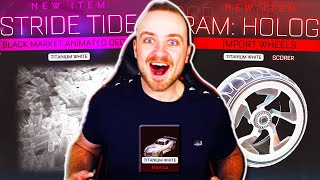 TITANIUM WHITE Rocket League Are Dropping Some FIREEEEE Items in the Item Shop [upl. by Voccola]