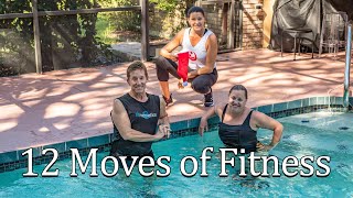 12 Moves of Fitness  Aquafit Holiday Workout [upl. by Rett169]