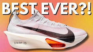 NIKE ALPHAFLY 3 REVIEW  Is this the fastest shoe ever made [upl. by Elehcin902]