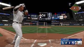 GLEYBER TORRES DOUBLE  MLB THE SHOW 24  BASEBALL homerun yt fyp foryou baseball capcut [upl. by Ttekcirc261]