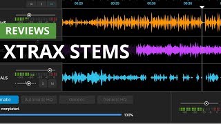 Xtrax Stems separando en tres pistas una mezcla ya realizada [upl. by Fowler]